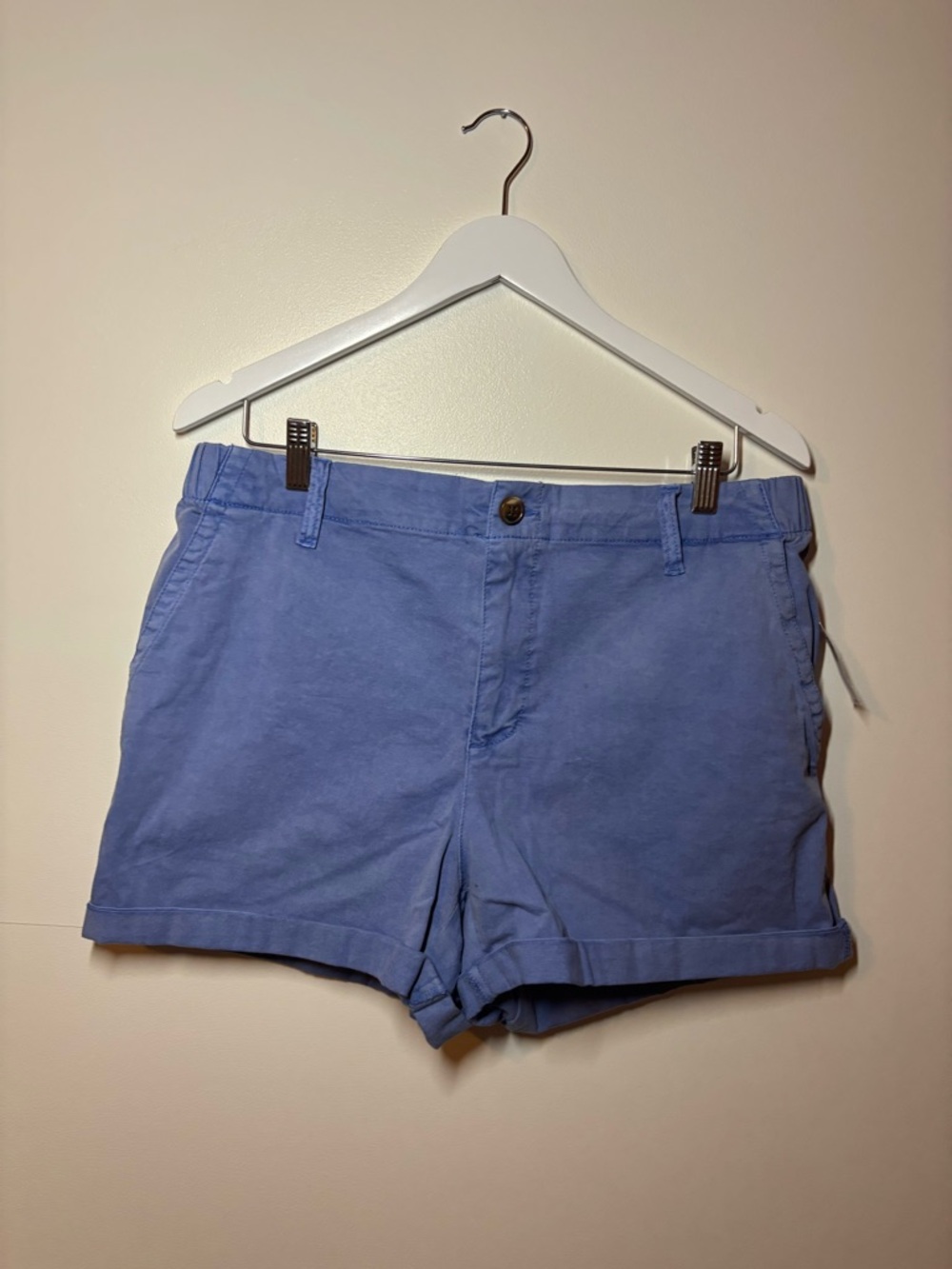 NWT Old Navy Periwinkle Blue Women's Everyday Shorts, size L